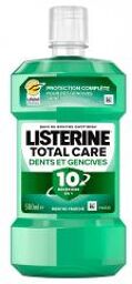 Total Cared Bain de Bouche Dents et Gencives 10 Bénéfices en 1 250 ml - Flacon 500 ml