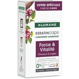 KeratinCaps Force Et Vitalité 3x30 Gélules