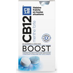Boost Menthe Fraîche 10 Gommes À Mâcher