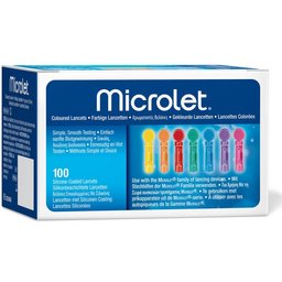 Microlet Lancette Stérile Coloré