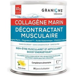 Collagène Marin Décontractant Musculaire Citron 300g