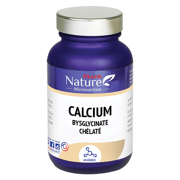 Calcium Bisglycinate Chélaté 60 gélules