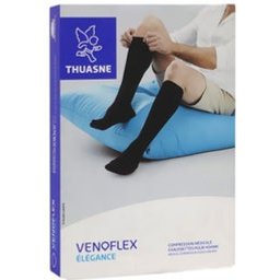Venoflex Eleg 2 Bas Cuis Ag M Cùt H Noir T3N