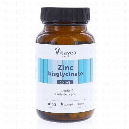 Zinc Bisglycinate 60 gélules 15 mg