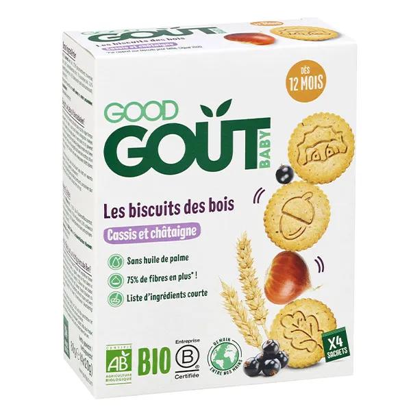 Good Gout Biscuits pour bébé Les biscuits des bois 80g