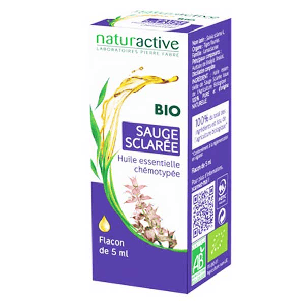 Huile Essentielle Bio Sauge Sclarée 5ml