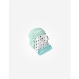 Green Dentition Mittens 3-12Mois