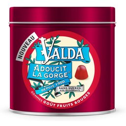 Gommes Sans Sucres Fruits Rouges Adoucit La Gorge 140g