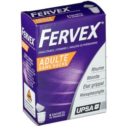 Fervex Adultes sans sucre - Sachet