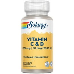 Vitamine C + D 60caps