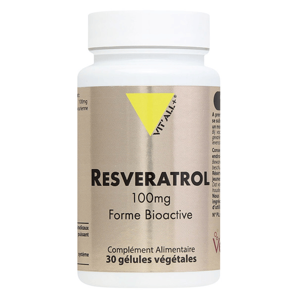 Resvératrol 100mg 30 gélules végétales