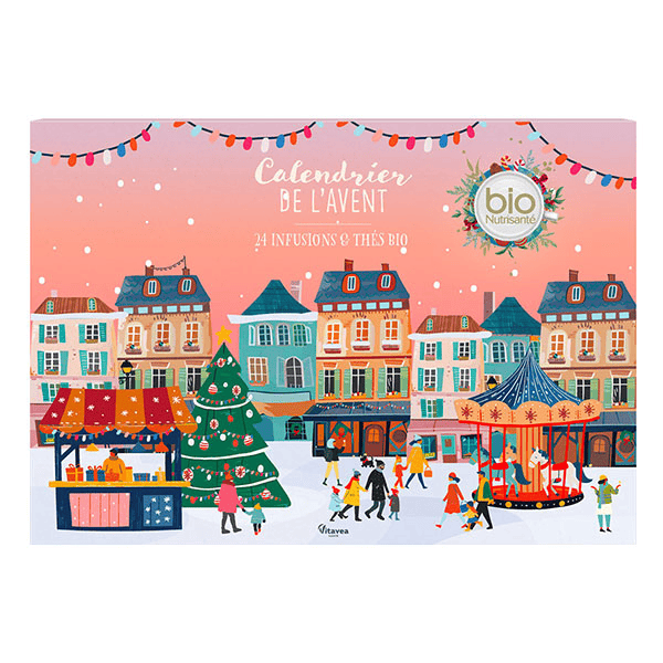 BioNutrisanté Calendrier de l’Avent Infusions Bio 24 sachets