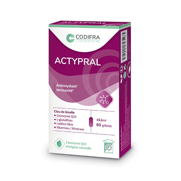 Actypral Antioxydant et Immunité 60 gélules