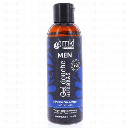 Men - Gel douche surgras marine sauvage 100ml