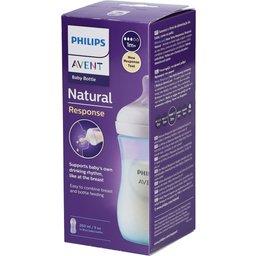 Avent Natural Response Biberon à réponse naturelle 260 ml Scy903/21