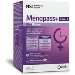 NS Menopass+ GineProtect Jour & Nuit 60 Comprimés