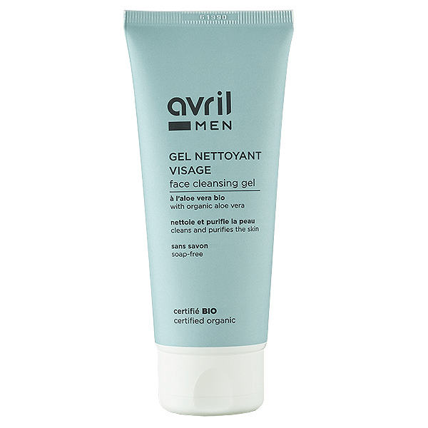 Homme Gel Nettoyant Visage Bio 100ml