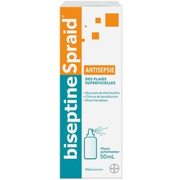 BiseptineSpraid pulvérisateur 50 ml