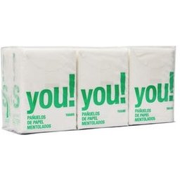 Menthol Mouchoir en papier 6uds