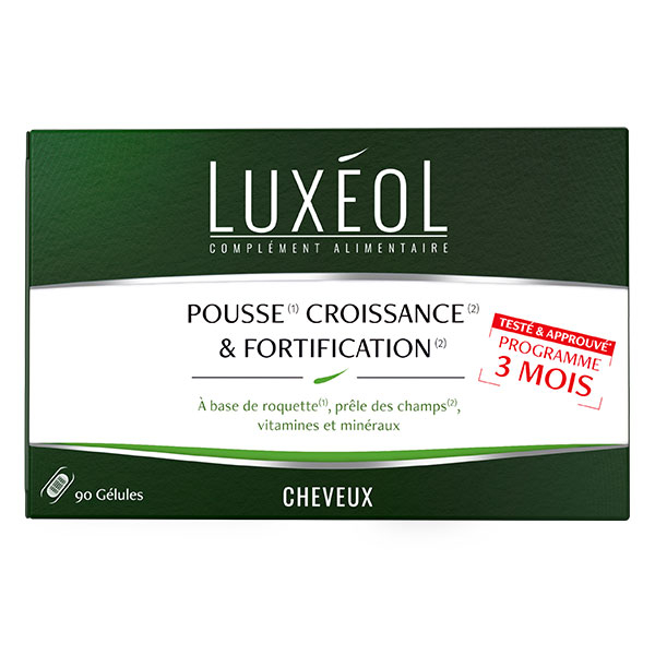 Luxéol Pousse Croissance & Fortification 90 gélules