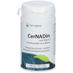 Springfield Cernadin Nicotinamide & D-Ribose 500 mg