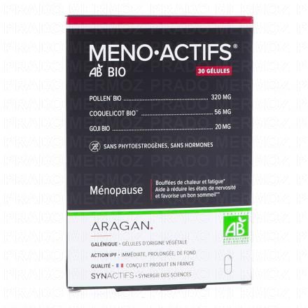 Synactifs - Meno actifs Bio x30 gélules