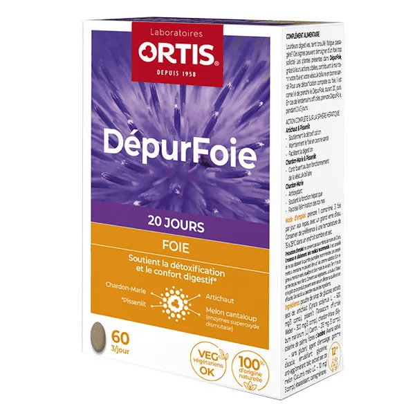 Digestion DépurFoie Foie 60 comprimés