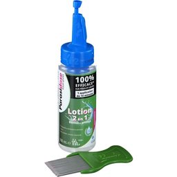 Poux-Lentes Lotion 2en1 + 1 Peigne