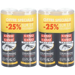 Cinq SUR Cinq Lot de 2 Spray Tropic Anti-Moustiques