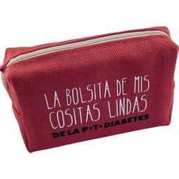 Bolsita Cositas Étui Diabète Rouge 1ut