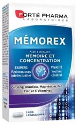 Forté Pharma Mémorex - 20 Gélules - Boîte 30 gélules