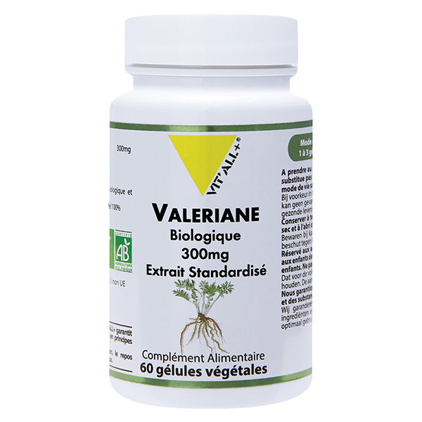 VALERIANE BIO 300mg Extrait Standardisé 60 gélules
