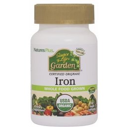 Nature's Plus Garden Iron 18mg 30caps