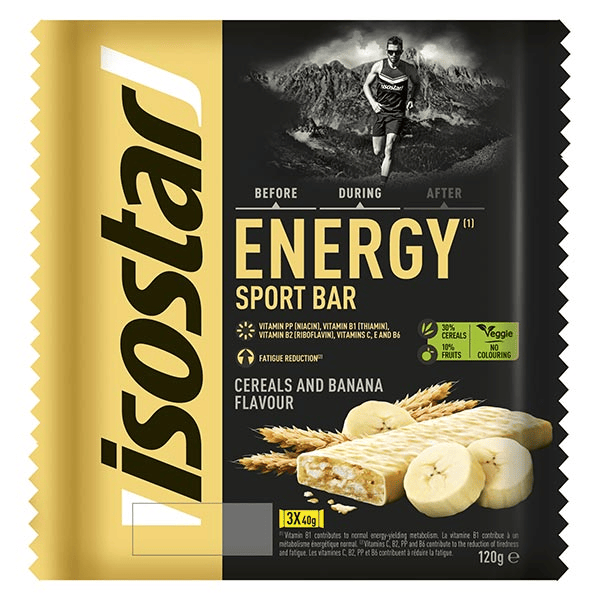 Energy Sport Barre Énergétique Banane 3 unités