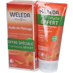 Huile de Massage à l'Arnica 200 ml + Gel Douche Sport à l'Arnica