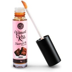 Lip Gloss Vibrant Kiss - Brownie