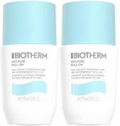 Déo Pure Anti-Transpirant Roll-On Lot de 2 x 75 ml - Flacon-Bille 2 x 75 ml