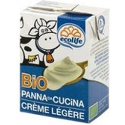 Ecolife Crème de Lait de Cuisine Bio 200ml