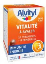 Vitalité 40 Unités à Avaler - Pot 40 comprimés