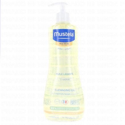 huile lavante peau sèche flacon pompe 500ml