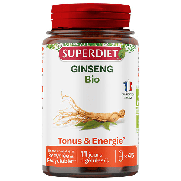 Ginseng Bio 45 gélules