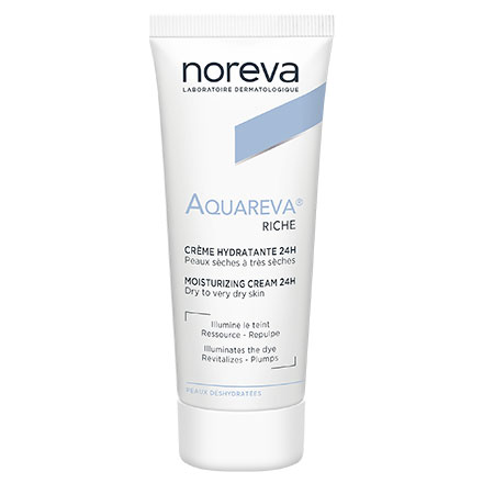 Aquareva Riche crème hydratante 24H flacon 40ml