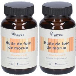 Huile de foie de morue – Vitamines A & D