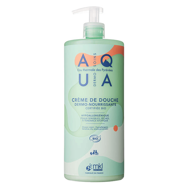 - Aqua : Crème de Douche Dermo-Nourrissante BIO** 1L