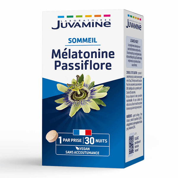 Détente Sommeil 3 Actions Mélatonine Passiflore 30 Comprimés