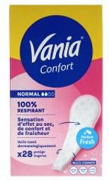 Confort Protège-Slips Multi-Formes Normal Fresh 28 Protège-Lingeries - Boîte 28 Protège-slips