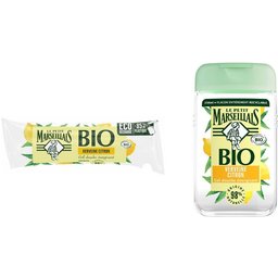Le Petit Marseillais Gel Douche Bio Energisant, au pH neutre, Verveine Citron, 250ml