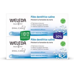 Pâte dentifrice saline