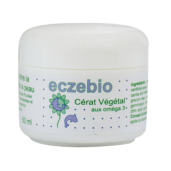 Eczebio Cérat Végétal aux Oméga 3 et Oméga 6 Bio 50ml