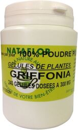 GELULES GRiFFONIA dosées à 300 mg. 240 gélules.